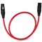 LyxPro 1.5 ft Balanced XLR Cable, Male to Female, 3 Pin Microphone Cable
